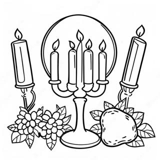 Shabbat Coloring Pages