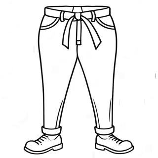 Pants Coloring Pages