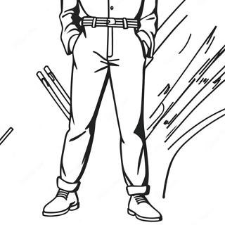 Colorful Pants Coloring Page 67143-53830