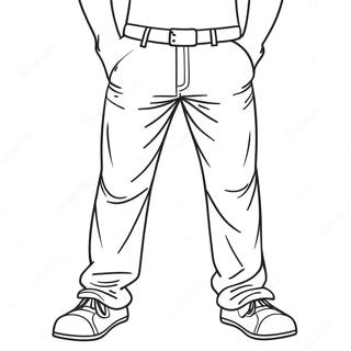 Colorful Pants Coloring Page 67143-53831