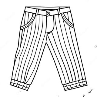 Striped Pants Coloring Page 67144-53836