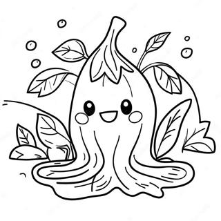 Sprout Coloring Pages