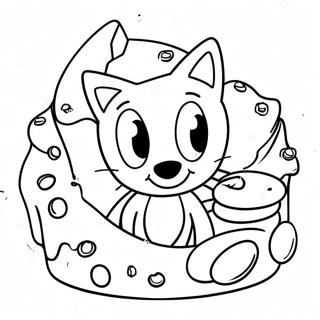 Cream And Cheese Sonic Coloring Page 67163-53847