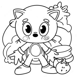 Cream And Cheese Sonic Coloring Page 67163-53848