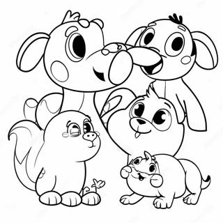 Colorful Abcs Animals Coloring Page 67194-53873