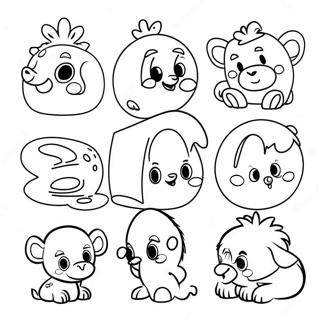 Colorful Abcs Animals Coloring Page 67194-53874