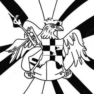 Maryland State Flag Coloring Page 67203-53903