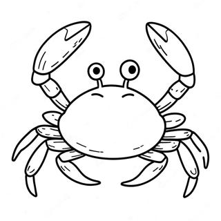 Charming Maryland Crab Coloring Page 67204-53880