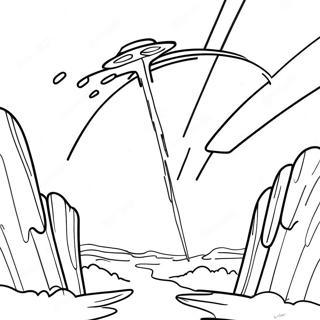 Meteor Shower Coloring Page 67213-53884