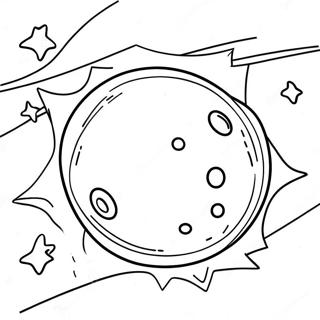 Colorful Meteor Coloring Page 67214-53888