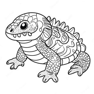 Gila Monster Coloring Page 67253-53917