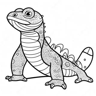 Gila Monster Coloring Page 67253-53920