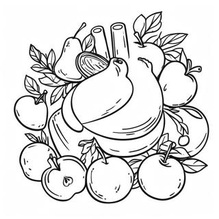 Shana Tova Celebration Coloring Page 67283-53946