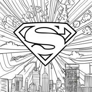 Superman Logo Coloring Page 67303-53962