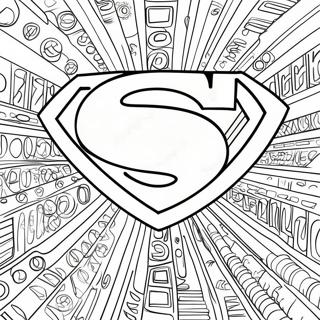 Superman Logo Coloring Page 67303-53963