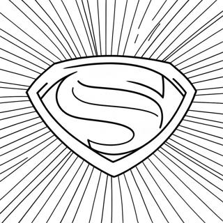 Superman Logo Coloring Page 67303-53964