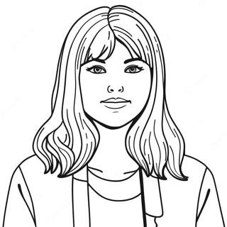 Daria Song Coloring Pages