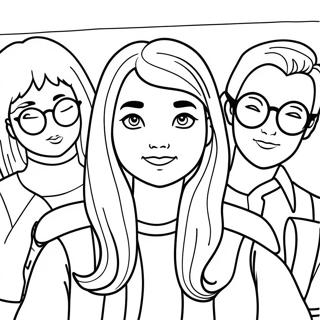 Daria Song With Friends Coloring Page 67314-53969