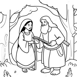 Bible Stories Coloring Page 67333-53981