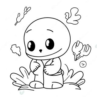 Dust Sans Coloring Page 67423-54051