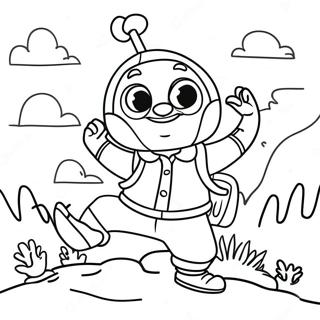 Adventurous Peter Coloring Page 67434-54068