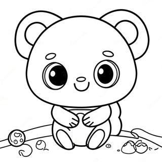 Kawaii Chan Coloring Page 67443-54071