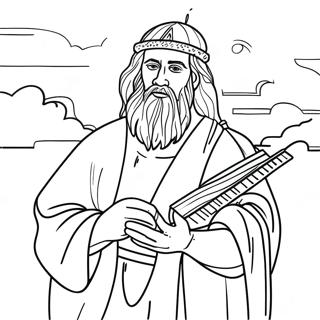 Deuteronomy Coloring Page 67493-54110