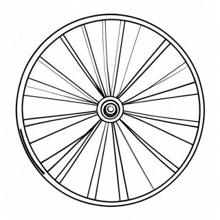 Wheel Coloring Pages