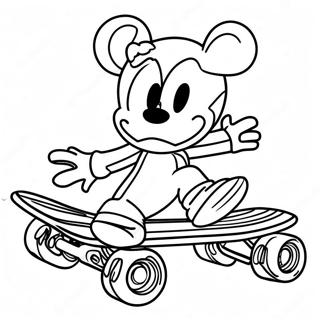 Sk8 The Infinity Coloring Page 67533-54141