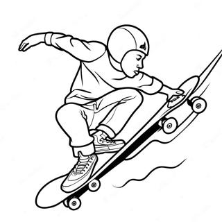 Langa In Action Sk8 The Infinity Coloring Page 67534-54146