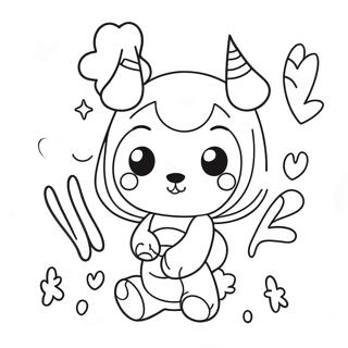 Cute Agere Characters Coloring Page 67544-54156