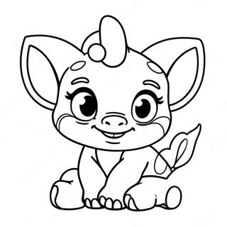 Baby Bop Coloring Page 67583-54178