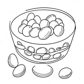 Jelly Beans Coloring Pages