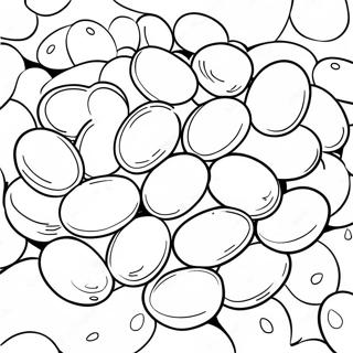 Jelly Beans Coloring Page 67653-54239