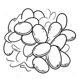 Jelly Beans Coloring Page 67653-54240