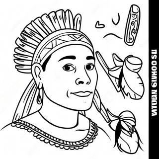 Wampanoag Coloring Page 67663-54247