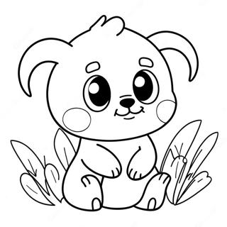 Cute Animals Images Coloring Page 67704-54278