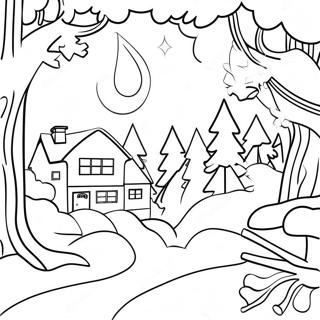 First Day Of Winter Coloring Page 67763-54326