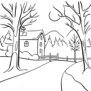 First Day Of Winter Coloring Page 67763-54328