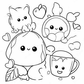 Cut Coloring Page With Fun Shapes 6776-5512