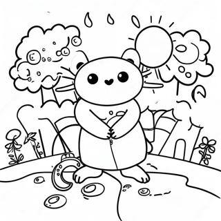 Covid Coloring Pages