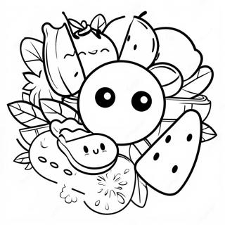 Food Emoji Coloring Page 67803-54356