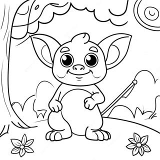 Goblincore Coloring Pages