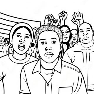 Black Lives Matter Coloring Pages