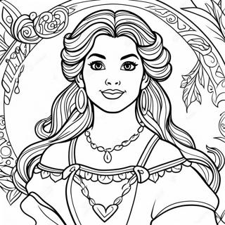 Esmeralda Coloring Page 67853-54395