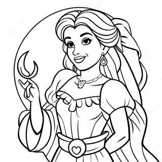 Esmeralda Coloring Page 67853-54396