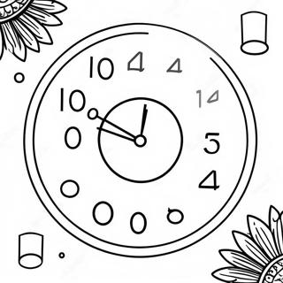 Countdown Coloring Pages