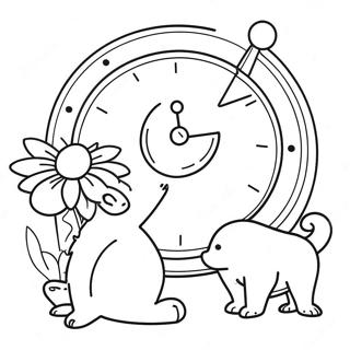 Countdown Coloring Page 67863-54410