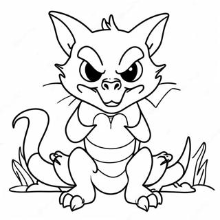 Chupacabra Coloring Pages