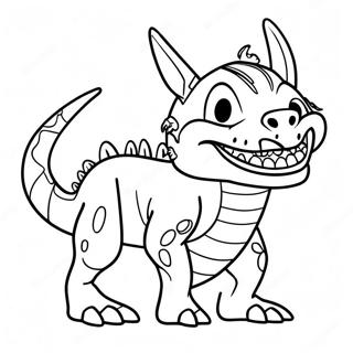 Chupacabra Coloring Page 67883-54427